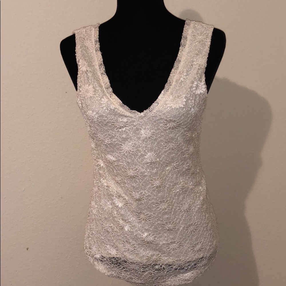 Banana Republic Lace Top